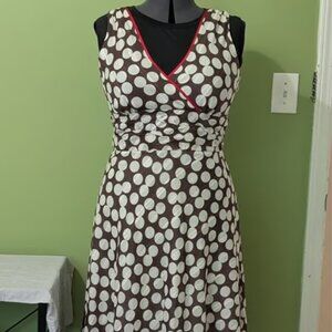Amanda Lane Sleeveless Dress Cotton Lined
